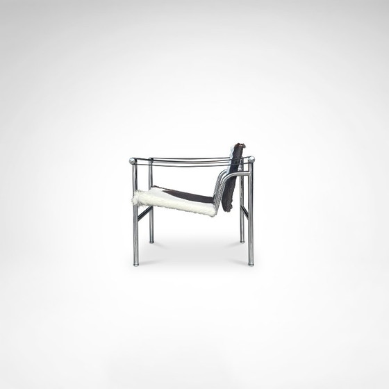 Poltrona LC1 in pelle di cavallino di Le Corbusier et al. per Cassina, anni '80. – Poltrone, Leather, Metal (photo 6 of 10)