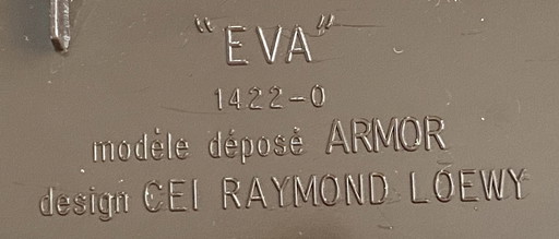 Vintage "EVA" letter tray - Raymond Loewy Pour Armor (Années 70)