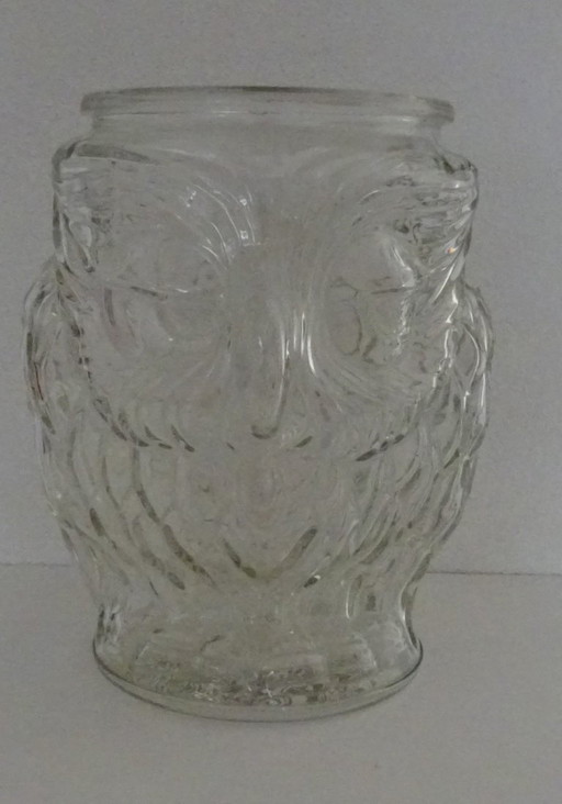 Vintage Owl Jar