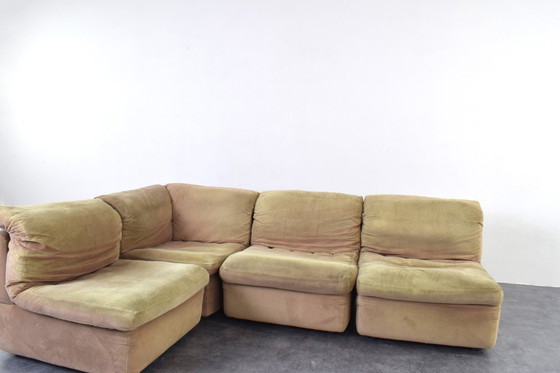 Image 1 of Mid-Century Modular Corner Sofa by Rolf Benz, 1970s