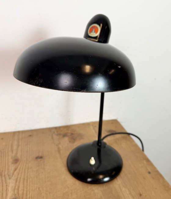 Image 1 of Black Industrial Bauhaus Table Lamp from Escolux, 1930s