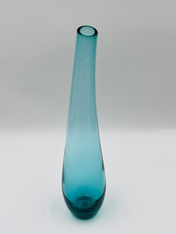 Image 1 of gebogene Glasvase