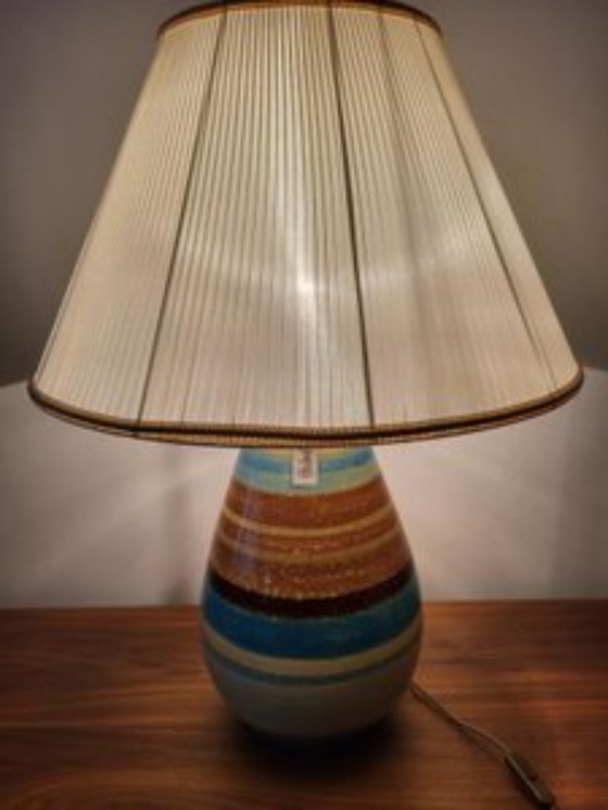 Image 1 of Hubert Olivier ceramic lamp, France, 1990
