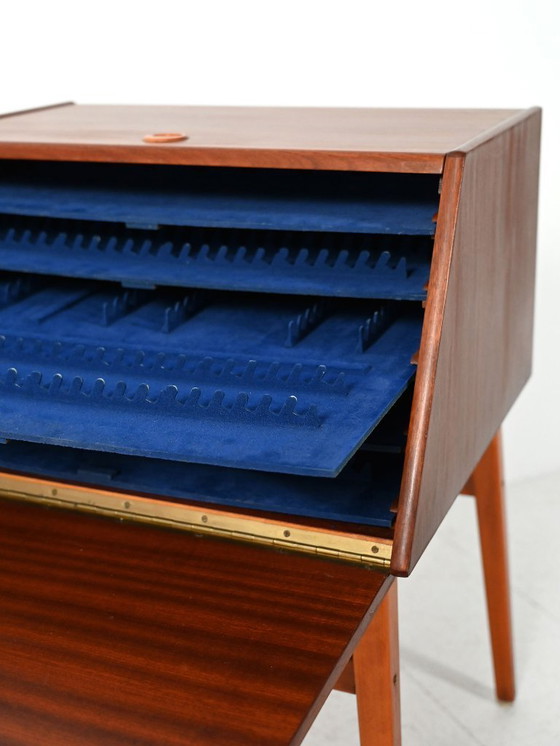 Image 1 of Mobile portaposate vintage svedese in mogano di Stig-bolaget