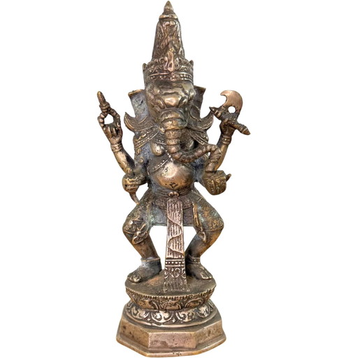 Ganesha | Brons | 20 cm | Meesterlijk gietwerk uit Indonesië