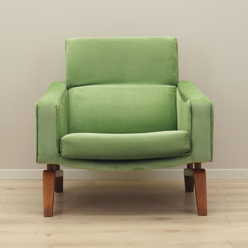 Green Armchair, Danish Design, 1970S, Production: Denmark