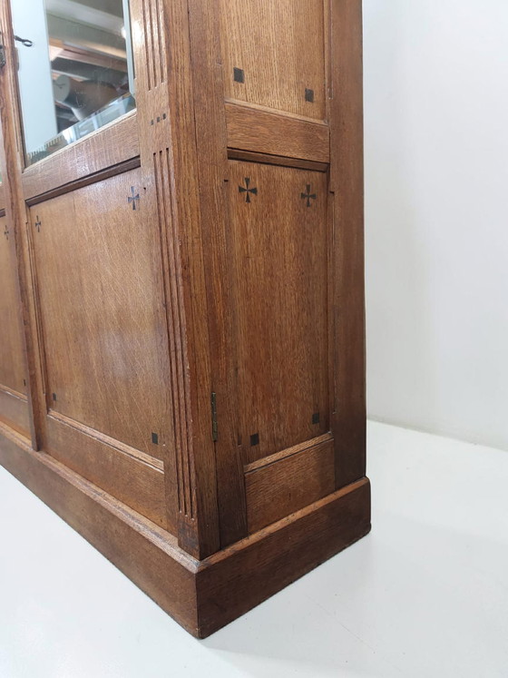 Image 1 of bibliothèque ancienne, meuble Art Déco