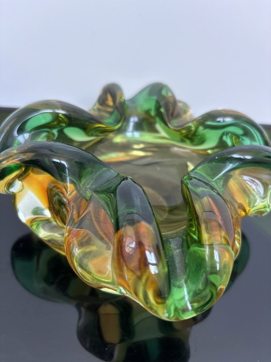 Set van 3 vintage Murano Sommerso glazen schalen van Vetri D'Arte – Glass (photo 7 of 21)