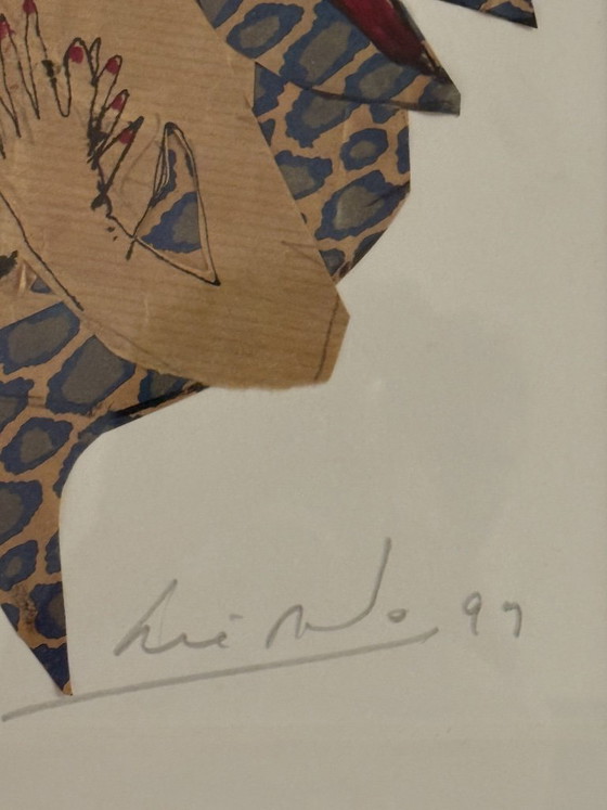 Image 1 of John Lie A Fo (unique) Woman with Snake on Her Breast