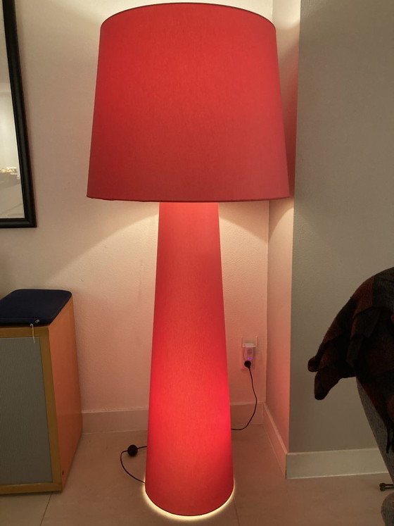 Image 1 of 1x red floor lamp