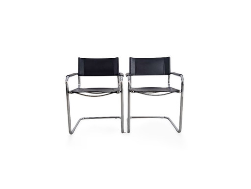 Set van 2 B34 cantileverstoelen Mart Stam Marcel Breuer MG5