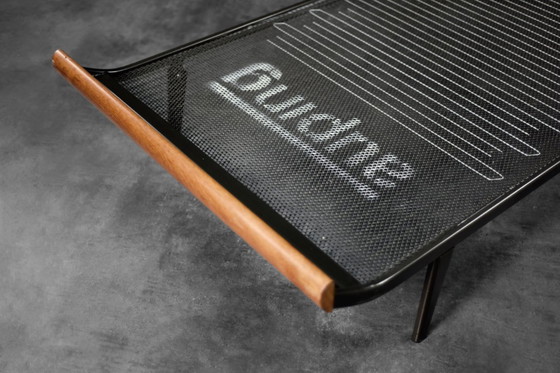 Image 1 of Vintage Mid-Century Dutch Modern Cleopatra Daybed in Brown by by Dick Cordemeyer for Auping, 1953