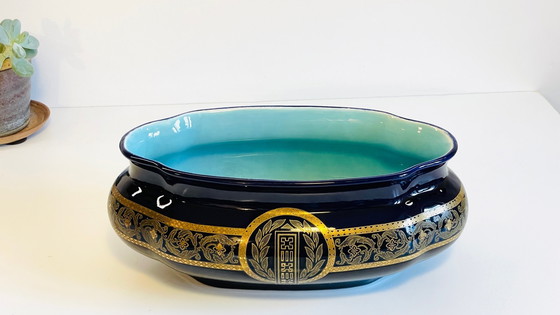 Image 1 of Fioriera in ceramica di Sarreguemines Francia