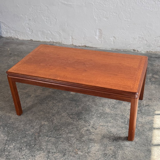 Image 1 of Solid Teak Mid-Century Coffee Table, 1960