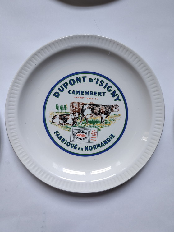 Image 1 of 6 platos de queso 'Fromages de France' de St Amand