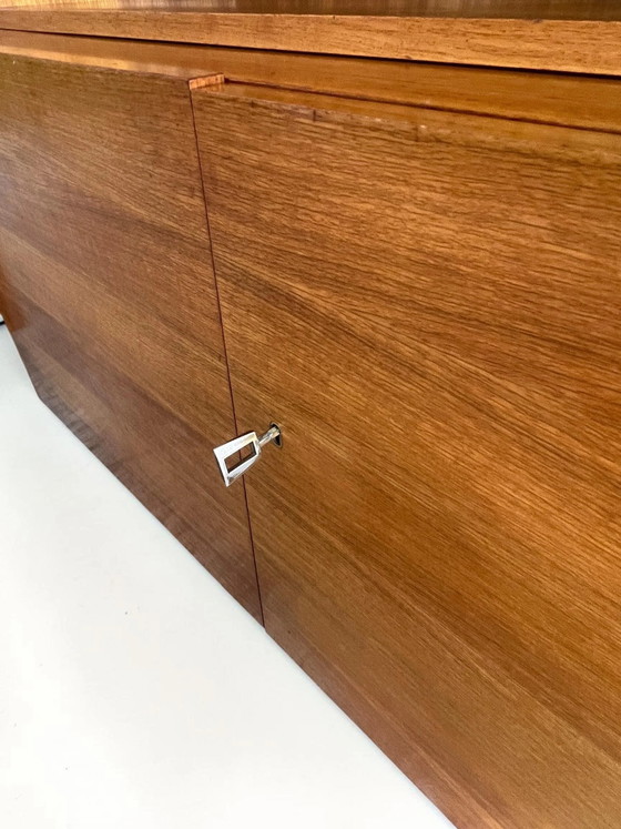Mid Century Teak System Furniture – Modular Cabinet & Shelving System 1960s – Danish Modern in the style of (photo 9 of 13)
