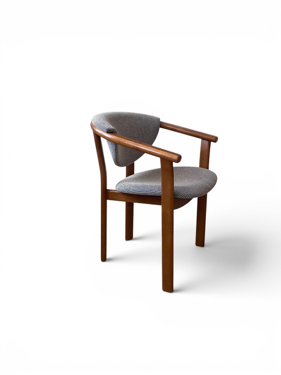 Image 1 of 4x Esszimmer Stuhl Chair - Danish Design - Mid Century - Massiv Holz