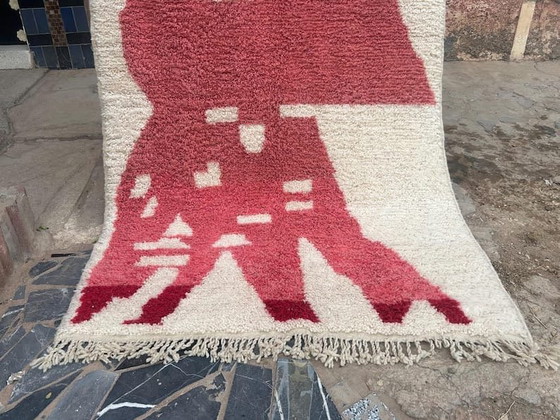 Traditioneel Berberkleed, handgeweven, handgemaakt, 1,4/2,6 m – Aime Té, Vloerkleden en tapijten, Wool (photo 8 of 9)