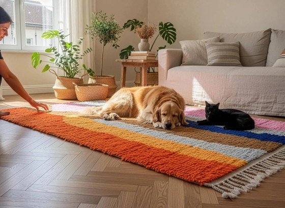 Tappeto tradizionale in lana Marocco 2.5 x 1.5 m – Tappeti, Wool (photo 3 of 11)