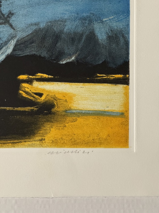 Image 1 of Remo Brindisi, aquatint engraving, 60x80cm, Venice, modern art
