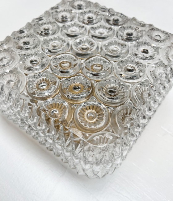 Image 1 of Set of 2 Limburg Glashütte ceiling lamps, 1960s