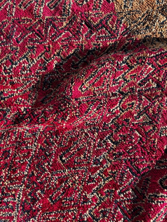 Image 1 of Tappeto marocchino vintage Beni M'Guild 360x200 cm - Grande tappeto in lana