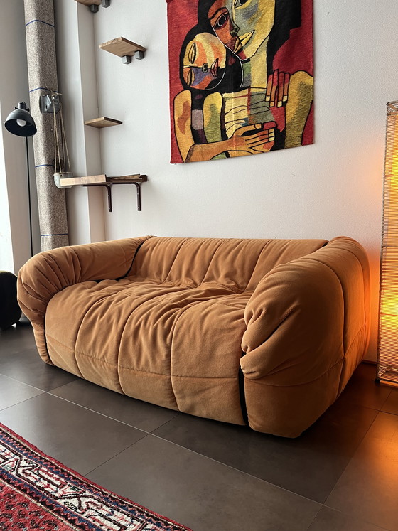 Image 1 of Cini Boeri voor Arflex 1972 Vroege Editie Strips Sofa 