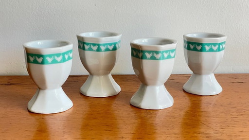 Portauova in ceramica vintage
