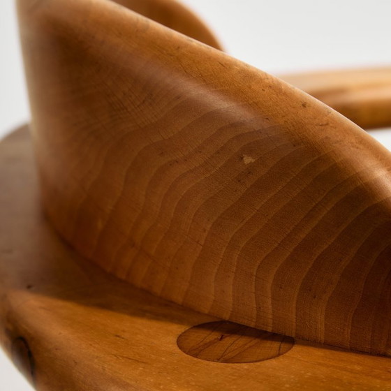 Image 1 of MK10590 Set da pranzo in legno di ontano di Erwin Berghammer per Team 7, Set di 7