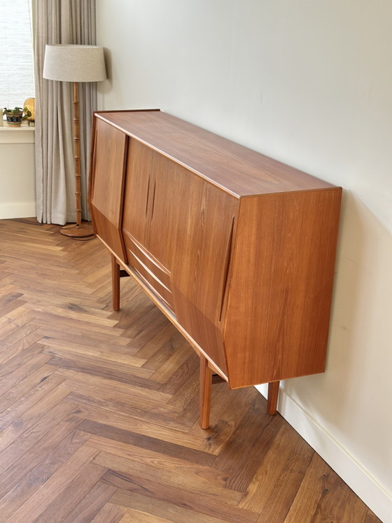Vintage Highboard Danish Design E.W. Bach Wood 1950s/60s – Sideboard cabinet (photo 4 of 15)