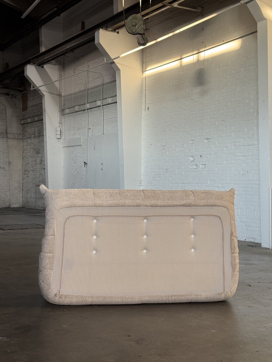 Image 1 of Ligne Roset Togo 3 Plazas Boucle Beige