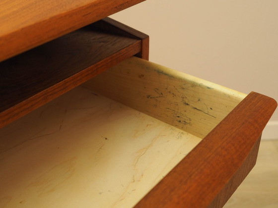 Image 1 of Teakhouten bureau, Deens design, jaren 70, productie: Denemarken