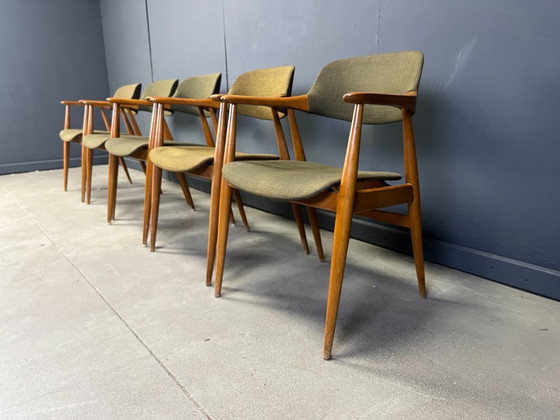 Image 1 of Sedie da pranzo vintage in teak di Casala, anni '60