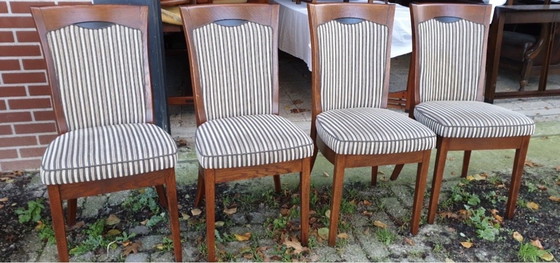 Image 1 of 6 Bannink jugendstil eetkamer stoelen 