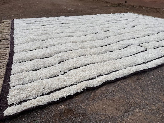 Image 1 of Handwoven natural wool rug, traditionally woven, size 300/200 cm