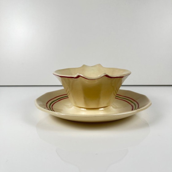 Image 1 of Salsera "Armelle", Sarreguemines, finales del siglo XIX - principios del XX