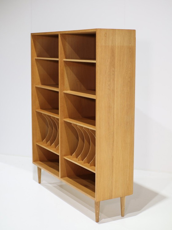 Børge Mogensen Öresund LP Cabinet Bookcase Oak 1960s – Karl Andersson & Söner, Wood, Vintage (photo 10 of 12)