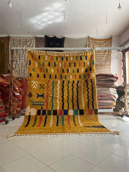 Tapis marocain artigianale en laine 300cmx200cm