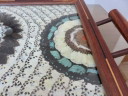 Butterfly wing tray, Brazil, 1940s