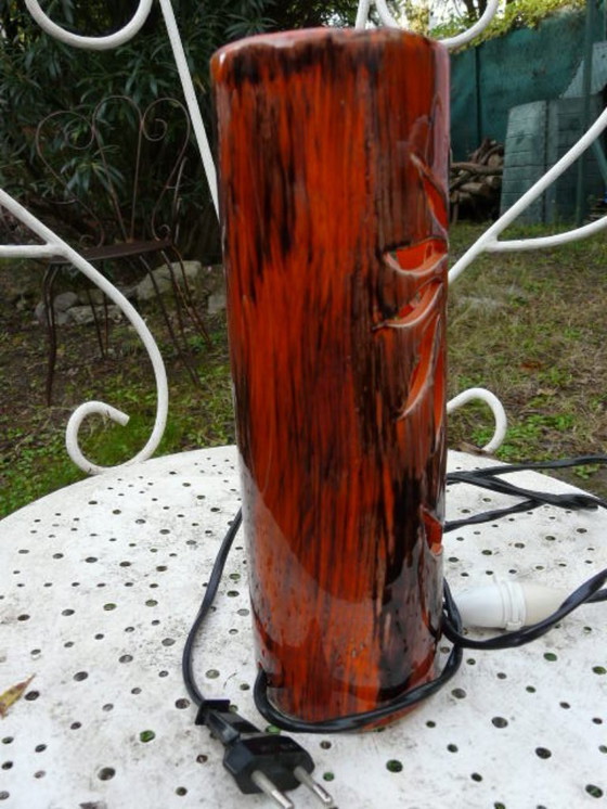 Image 1 of Lampe en céramique signée CAMOS - VALLAURIS, 1960