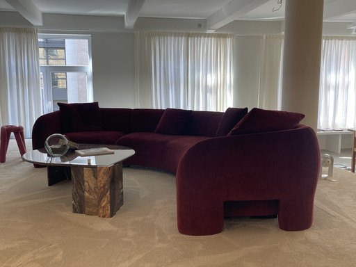 Divano modulare moderno e audace