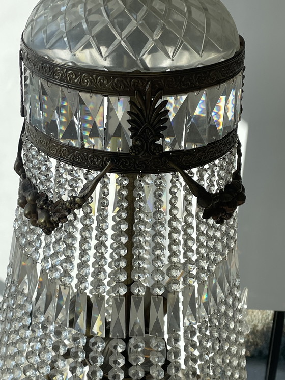 Image 1 of Lampadario a sacco di sacca di perle molto grande