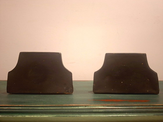 Coppia di mensole con cherubini – Decorazione vintage in stile fiorentino – Circa 1940 – ca.1940 (photo 3 of 7)
