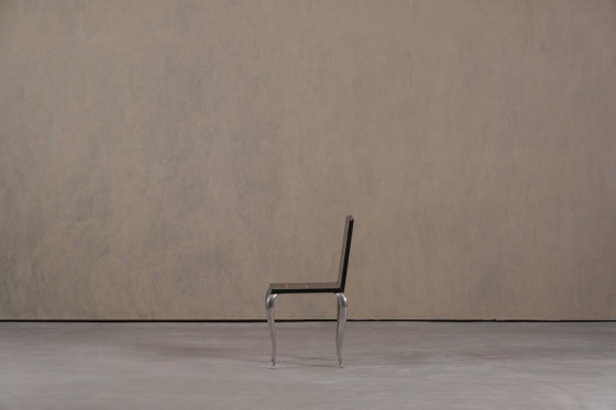 Image 1 of Silla/Mesa auxiliar Lola Mundo de Philippe Starck para Driade, Italia, década de 1980.