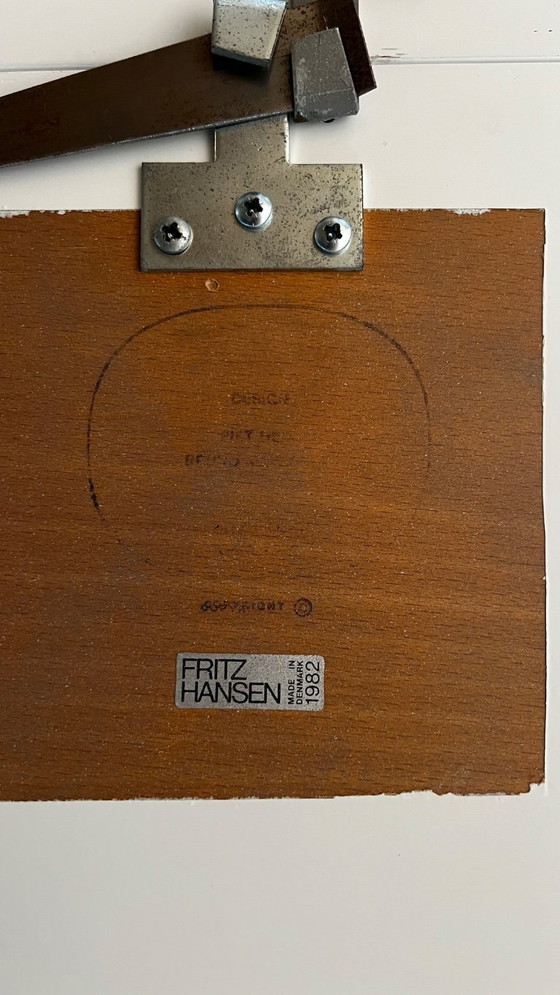 Image 1 of Vintage superellips oval table, designer Piet Hein, manufacturer Fritz Hansen