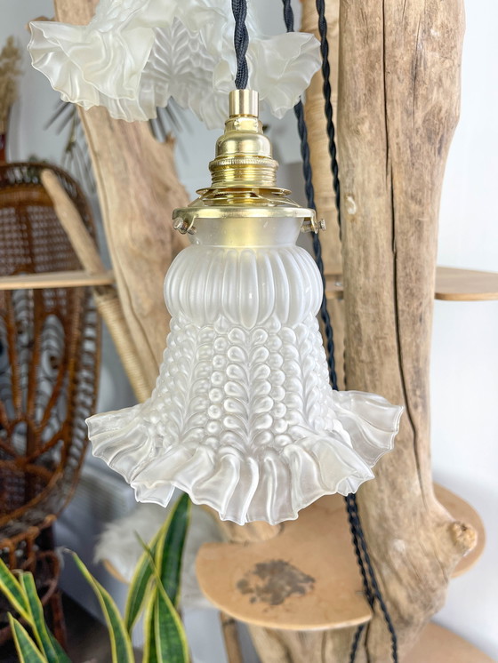 Image 1 of Paire de Baladeuses Tulipes Vintage Personnalisable