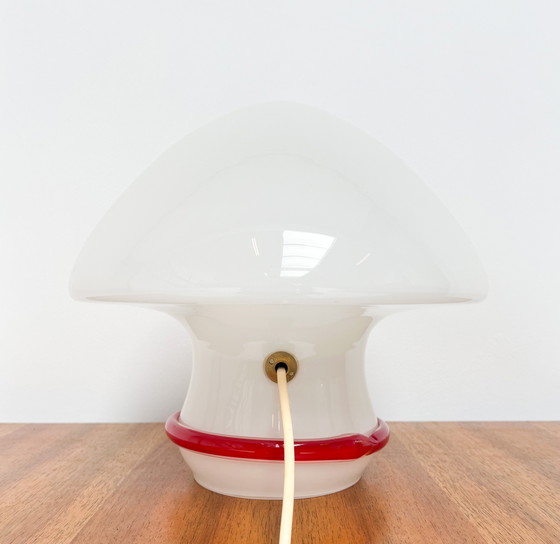 Image 1 of Murano Glass Mushroom Table Lamp by De Majo, 1970's