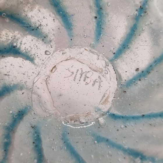 Image 1 of Vintage Murano swirl mortar and pestle