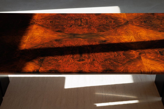 Image 1 of Directiebureau van wortelhout uit de jaren 80