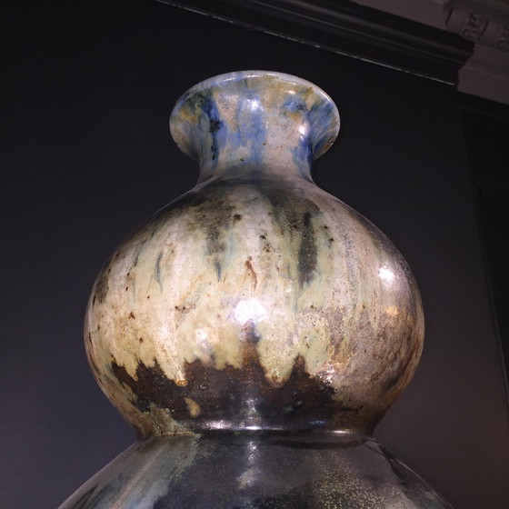 Vase Art Déco en faïence de Roger Guerin, années 1920 – Ceramic, Art Deco (photo 6 of 13)